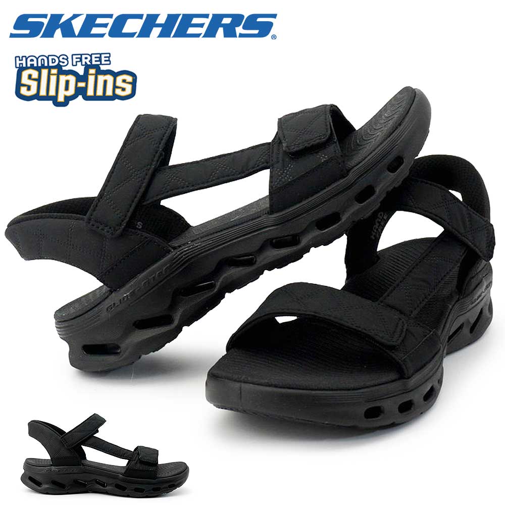 【エントリーでP10倍】スケッチャーズ SKECHERS スリップインズ レディース 141276 ゴーウォーク グライドステップ 2.0 サンダル ジェイダ 手を使わずに履ける ハンズフリー GO WALK GLIDE-STEP 2.0 SANDAL-JADE 26春夏新作|ジョイスキップ