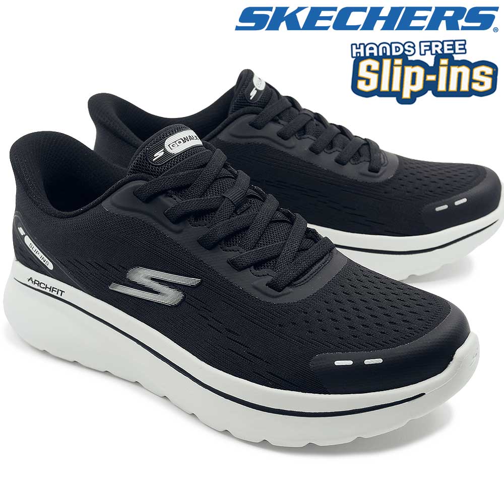 スケッチャーズ SKECHERS メンズ スリップインズ スニーカー 217075 ハンズフリー スリッポン 手を使わずに履ける Slip-ins GO WALK ARCH FIT N-JOY-NOBEND 26春夏新作