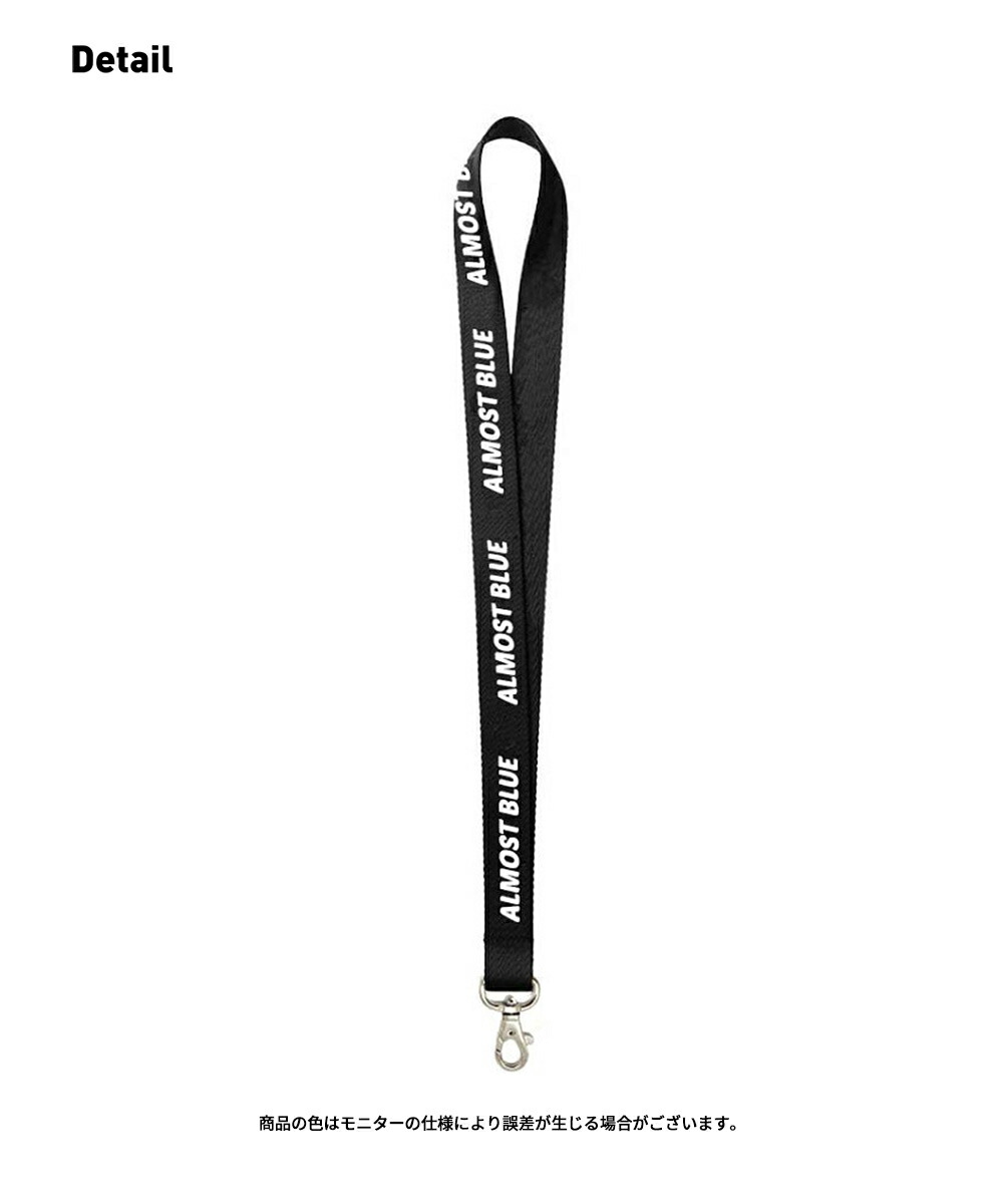 楽天市場 Almostblue Almostblue Lanyard ストラップ キーホルダー ネック ランヤード 韓国ファッション オールモスト ブルー ストリートファッション プレゼント ギフト レディース キャッシュレス キャッシュレス還元 Joyplus ジョイプラス