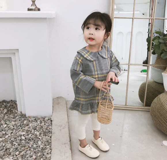 楽天市場 キッズ ベビー服 子供服 女の子 ワンピース チェック柄 フリル チュール 春 秋 長袖 森ガール 赤ちゃん 出産祝い ジュニア おそろい 洋服 オシャレ 73cm 80cm 90cm 100cm 110cm キッズ ベビー服 Joypot