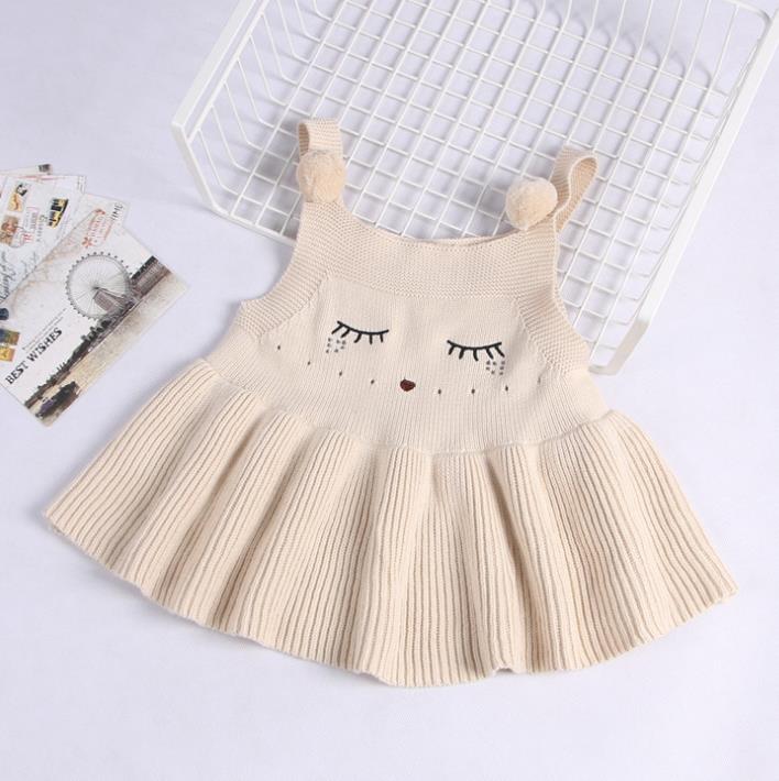 楽天市場 キッズ ベビー服 ニットワンピース チュール フレア カジュアル 無地 子供服 重ね着 カジュアル 姫 春 秋 冬 女の子 ジュニア おそろい 洋服 オシャレ 80cm 90cm 100cm 110cm 1cm キッズ ベビー服 Joypot