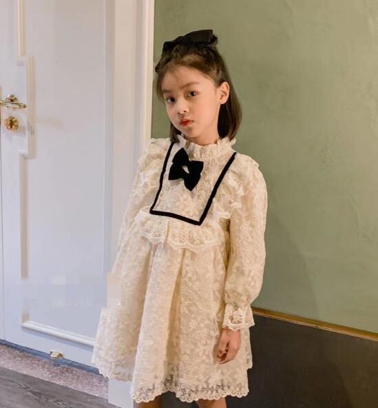 楽天市場 キッズ ベビー服 ワンピース 子供服 長袖 チュール リボン カジュアル ドレス レトロ 春 秋 冬 安い 女の子 ジュニア おそろい 洋服 オシャレ 90cm 100cm 110cm 1cm 130cm キッズ ベビー服 Joypot