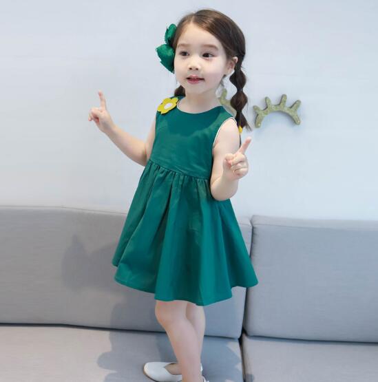 楽天市場 キッズ ベビー服 ワンピース 子供服 ノースリーブ 花 翼 羽 春 夏 フリル 安い 女の子 カジュアル 大人っぽい かわいい ジュニア 通販 90cm 100cm 110cm 1cm 130cm キッズ ベビー服 Joypot