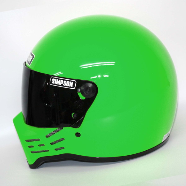 SIMPSON（シンプソン） Ｍ30 ライムグリーン 57cm バイク用ヘルメット