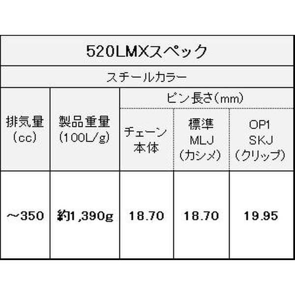 低価格で大人気の EKチェーン 江沼チェーン 520LM-X 110L MLJ csestudies.com