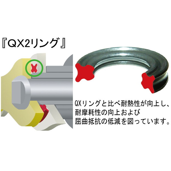 EKチェーン（江沼チェーン） THREED（スリード） 525Z 110L MLJ バイク