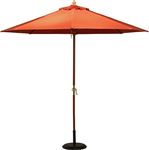 不二営利主義 木製日がさ ２７０ｃｍ エンジ ２７０ＲＳ【60156】 北海道、沖縄、離島送りとどける不可