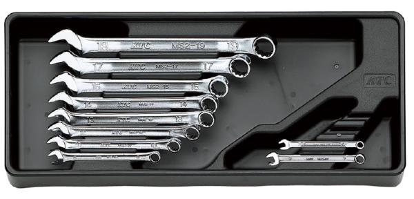 京都機械工具 TMS210 コンビネーションレンチセット (10本組) TMS210|ECJOY!プレミアム店