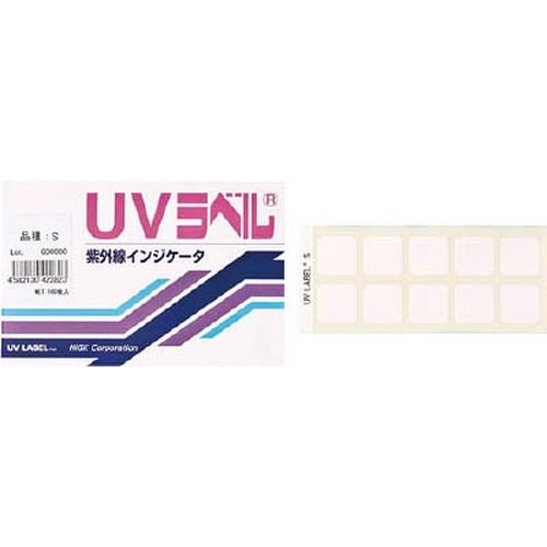 日油技研工業 ＵＶラベル（不可逆性）　ＵＶ－Ｈ　１００枚NCG0348036-7789-02