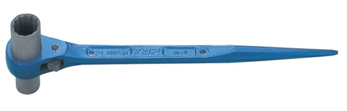 TOPKOGYO トップ工業 TOP（トップ工業）　ロングソケットラチェットレンチ　１７Ｘ２１ｍｍ RM-17X21L 3371735