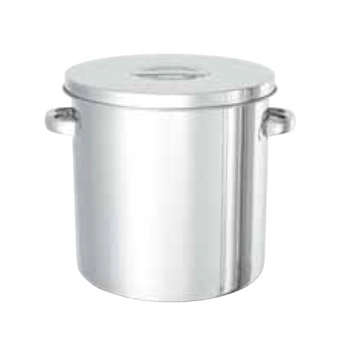 日東金属工業 コンパクト収納 テーパー型フタ付きステンレスタンク 10LNCG0893014-5013-01