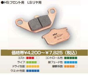 キタコ(KITACO) ＳＢＳ・ブレーキパッド ８３８ＨＳ 777-0838020