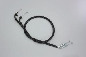 大阪単車用品工業 ハリケーン　HB6576-10 ﾛﾝｸﾞ ｽﾛｯﾄﾙｹｰﾌﾞﾙ W ﾌﾞﾗｯｸ ﾊﾞﾝﾊﾞﾝ200 ('08～FI車:NH42A)