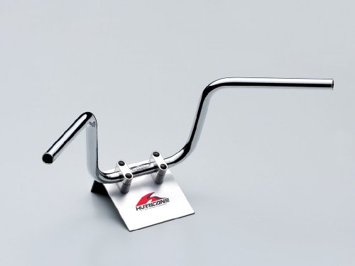 大阪単車用品工業 ハリケーン　HB0049C-01 ﾅﾛｰ5型 ﾊﾝﾄﾞﾙ ｸﾛｰﾑﾒｯｷ 外径φ22.2mm 内径φ18mm