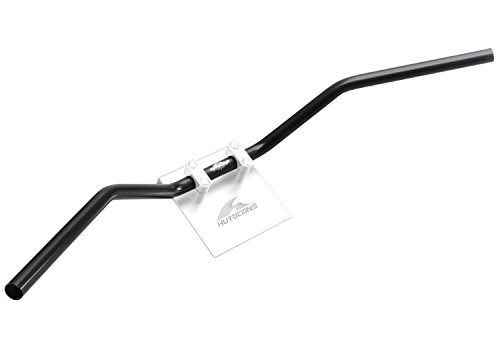 大阪単車用品工業 ハリケーン　HB0032B-01 ｽｰﾊﾟｰﾄﾗｯｶｰ ﾊﾝﾄﾞﾙ ﾌﾞﾗｯｸ 外径φ22.2mm 内径φ18mm