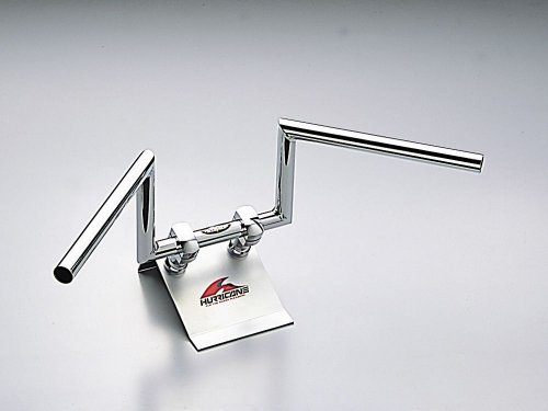 大阪単車用品工業 ハリケーン　HB0125C 170ﾛﾎﾞｯﾄ1型 ﾊﾝﾄﾞﾙ ｸﾛｰﾑﾒｯｷ 外径φ25.4mm 内径φ21_全高170mm 全巾630mm｜ECJOY！プレミアム店