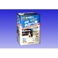 アサヒペン AP 水溶性外ｶﾍﾞﾂﾔ消し 14L ﾎﾜｲﾄ