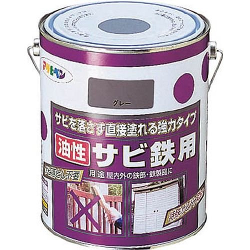 アサヒペン 油性サビ鉄用 1.8L 赤さび|ECJOY!プレミアム店