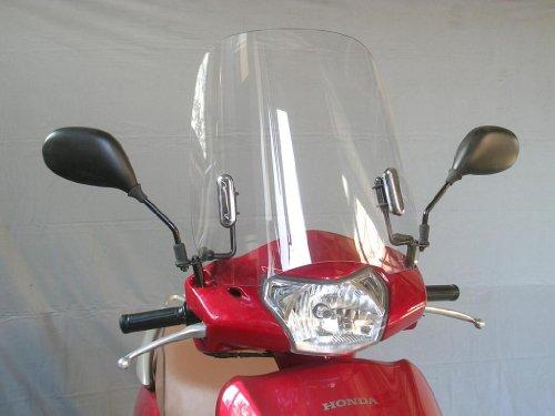 旭精器製作所 ウインドシールド　LE-03　適合：リード JF19/リード EX JF19 　受注生産品、注文後キャンセル不可