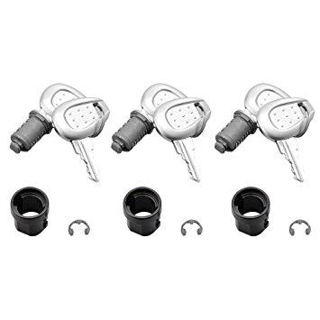 DAYTONA デイトナ 77358 GIVI Z228A ｾｲﾑｷｰｾｯﾄ3 ｼﾙﾊﾞ