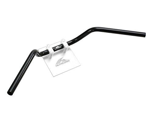 大阪単車用品工業 ハリケーン　HB0067B POLICE 3型 ﾊﾝﾄﾞﾙ ﾌﾞﾗｯｸ 外径φ22.2mm 内径φ18mm