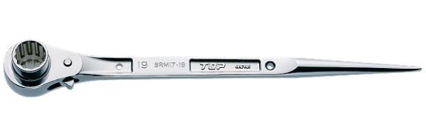 TOPKOGYO トップ工業 TOP ステンレスラチェットレンチ 17×19  SRM17X19