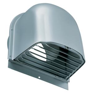 西邦工業 外壁用アルミ製換気口〈深型フード〉 CFX-300N 【339-0182】