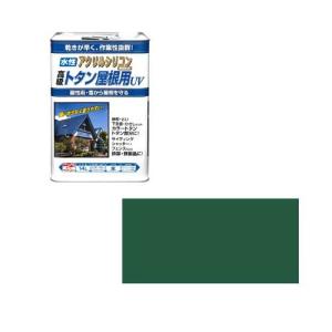 ニッペホームプロダクツ ニッペ 水溶性トタン大屋根用UV 14L 緑