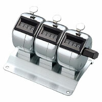 KOKUYO コクヨ 数取器3連式 W104・D60・H61 (CL-203)