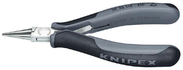 クニペックス KNIPEX 3532-115ESD エレクトロニクスプライヤー 3532-115ESD