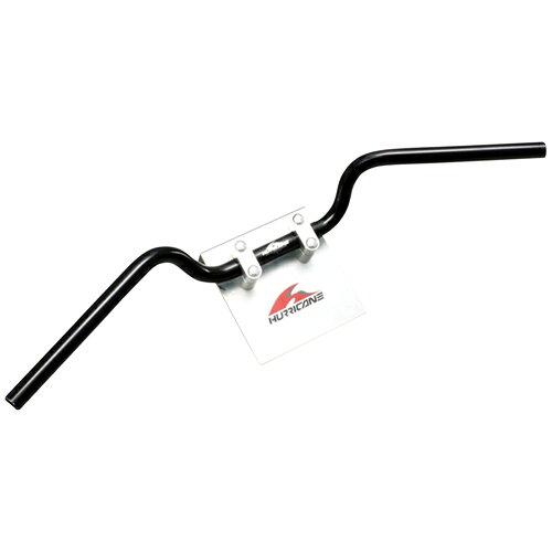 大阪単車用品工業 ハリケーン　HB0038B ﾌｫﾜｰﾄﾞｺﾝﾁ2型 ﾊﾝﾄﾞﾙ ﾌﾞﾗｯｸ 外径φ22.2mm 内径φ18mm