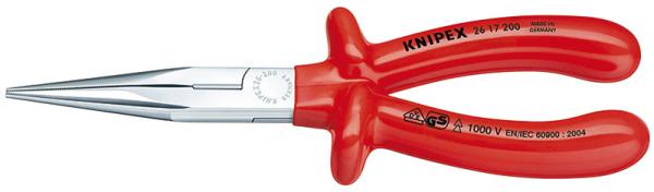 クニペックス KNIPEX 2617-200 絶縁先長ラジオペンチ 1000V 2617-200