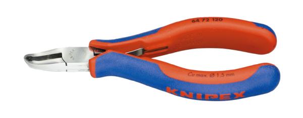 クニペックス KNIPEX 6472-120 エレクトロニクスエンドカッティングニッパー 6472-120|ECJOY!プレミアム店