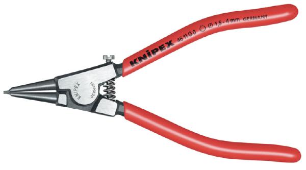 クニペックス KNIPEX 4611-G1 軸用グリップリング用プライヤー 4611-G1