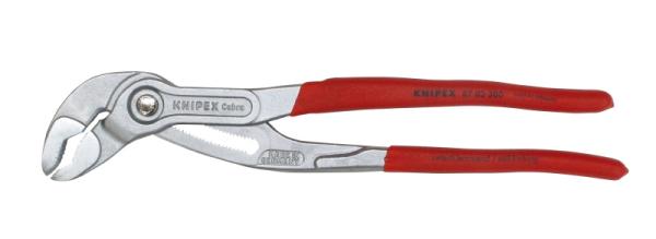 クニペックス KNIPEX 8703-300 コブラ ウォーターポンププライヤー (SB) 8703-300
