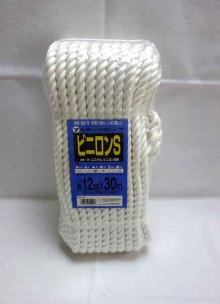 ユタカメイク ユタカ 索条 ビニロンS貨物自動車索条(OB) 12×30 TRV6