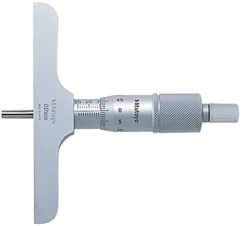 ミツトヨ 深さ測定用マイクロメーター DMS10025 4236581