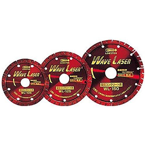 ロブテックス エビ ダイヤモンドホイール ウェブレーザー(乾式) 260mm穴径30.5mm WL255305