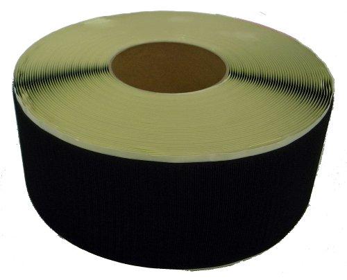 松浦工業 粘着付マジックテープ100ミリ巾X25m A面フック黒(PN)