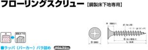 まっ盛りヒロ フローリング螺子釘 S41F 「入れもの売りわたす」  【010-0906】【入数:5000】