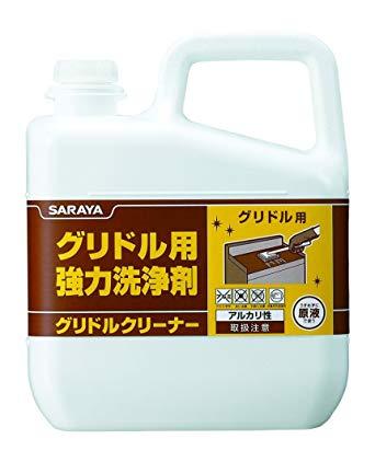 サラヤ グリドルクリーナー６ｋｇ（グリドル用洗い濯ぎ剤）【JSV4501】