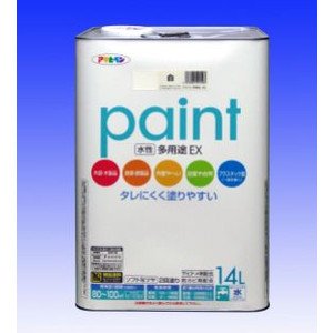 アサヒペン AP 水溶性多役立つことEX 14L 白