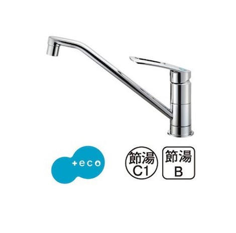 SANEI(旧社名:三栄水栓製作所) 三栄水栓 SANEI キッチン用(台付) シングルワンホール混合栓 K8712E2TJV-13 (1016851)