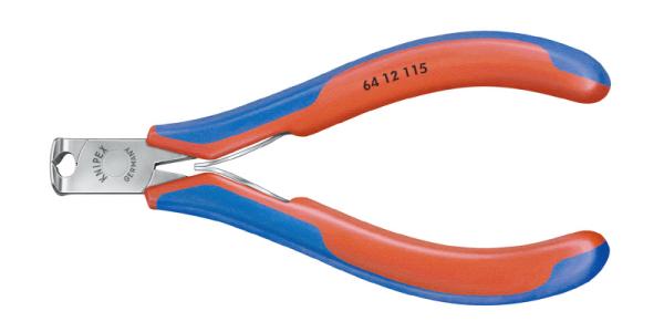 クニペックス KNIPEX 6412-115 エレクトロニクスエンドカッティングニッパー 6412-115|ECJOY!プレミアム店