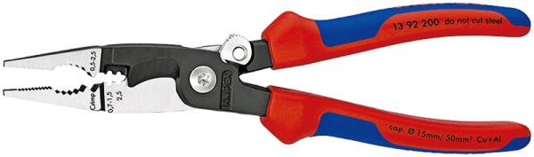 クニペックス KNIPEX 1392-200 エレクトロプライヤーコンフォート(スプリング付)(SB 1392-200