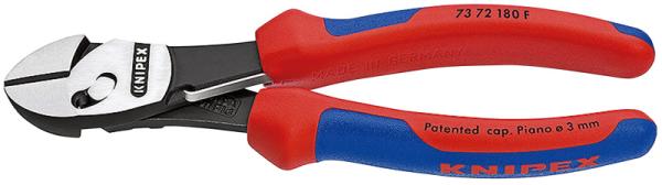 クニペックス KNIPEX 7372-180F ツインフォースニッパー 弾機付 7372-180F