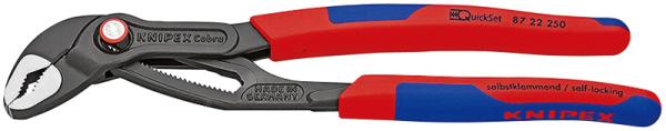 クニペックス KNIPEX 8722-250 コブラ クイックセット(SB) 8722-250