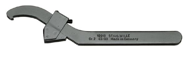 STAHLWILLE(スタビレー) 12910-2 アジャスタブルフックスパナ GR.2 (44010002) 12910-2 手動工具-締付工具-花・ガーデン・DIY