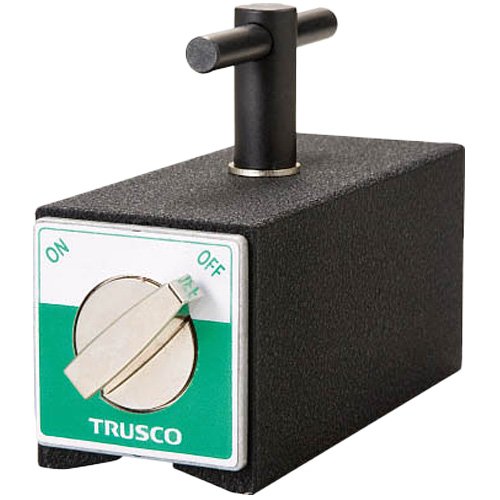 TRUSCO トラスコ中山 ＴＲＵＳＣＯ αマグネットホルダー（ハンドル付） 吸着力１３００Ｎ TMH130AH 3295206