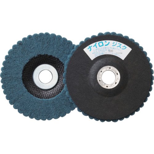 TRUSCO トラスコ中山 ＴＲＵＳＣＯ　ナイロンディスク　１５０Φ穴径２２ｍｍ　５個入　６００＃ GPN150 1153234
